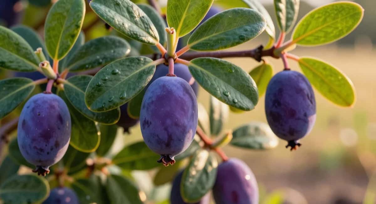 2 ложки под куст в апреле — и жимолость усыпана ягодами от низа до макушки: не ягоды, а синие пальчики