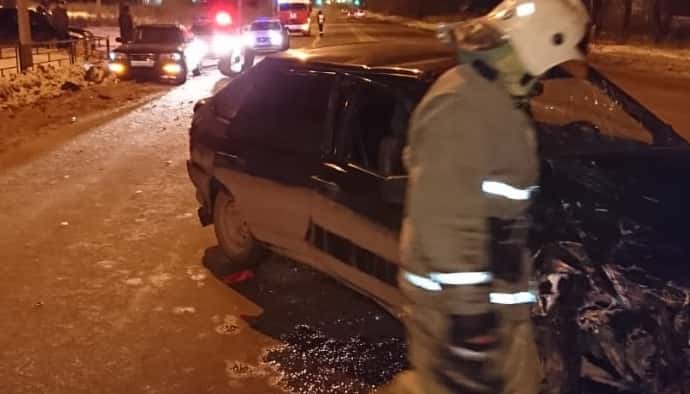 Накануне в Арамиле в ДТП пострадали две иномарки