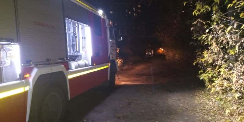 Накануне в Арамиле в столовой горели склад и холодильники