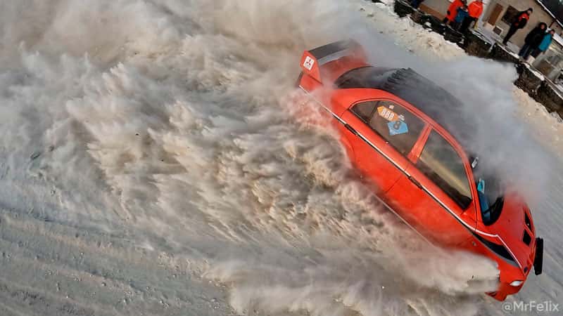 В Арамиле прошел второй этап ралли-спринта «Снежный Вихрь 2022»