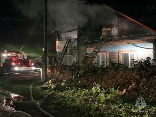 Накануне в Арамиле случился пожар