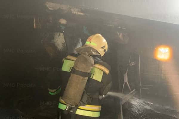 В Арамиле на предприятии сгорела транспортерная лента