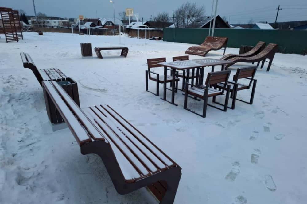 В поселке Арамиля подходит к концу комплексное благоустройство территории