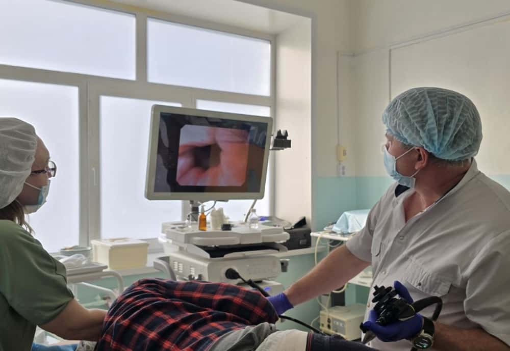 В больницу Сысерти поступил современный аппарат для диагностики заболеваний ЖКТ