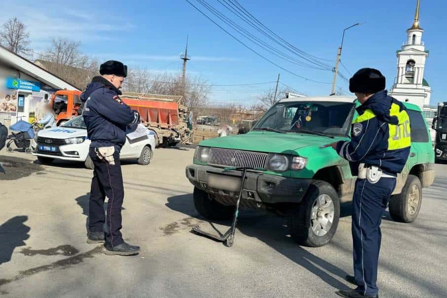 В Арамиле водитель автомобиля допустила наезд на семилетнего ребенка