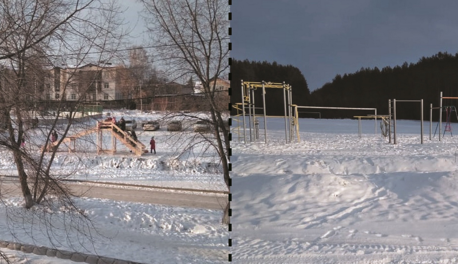 Смотрите сами, где больше детей — там, где установлена детская площадка на ул. Садовой в Арамиле, или там, куда люди просят ее переставить Смотрите сами, где больше детей — там, где установлена детская площадка на ул. Садовой в Арамиле, или там, куда люди просят ее переставить