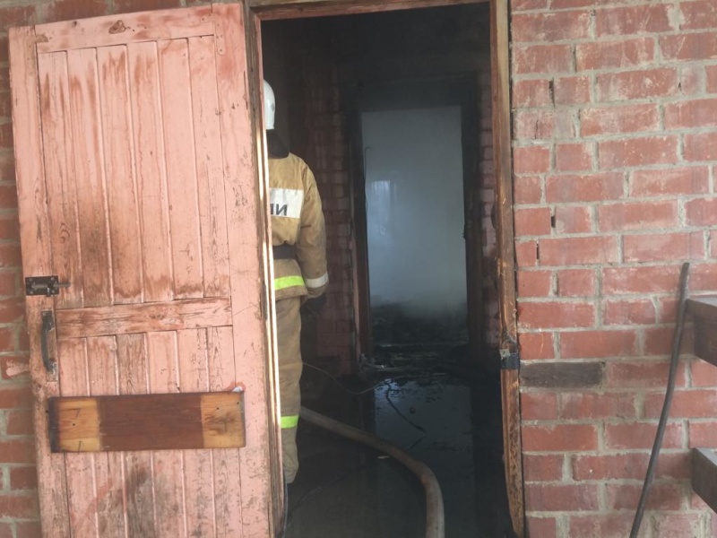 В Арамиле горела новостройка В Арамиле горела новостройка