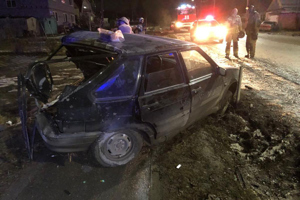 Накануне в Арамиле в ДТП пострадал водитель автомашины «Лада-211440»